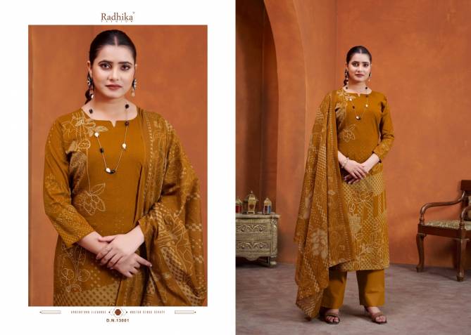 Mannat By Radhika Azara Cotton Printed Dress Material Wholesale Shop In Surat
